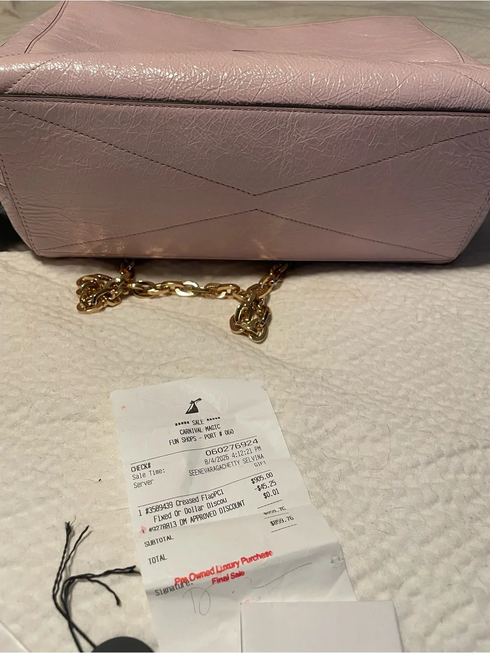 GIVENCHY  Pink and Black ID Top-Handle Leather BAG rare luxury